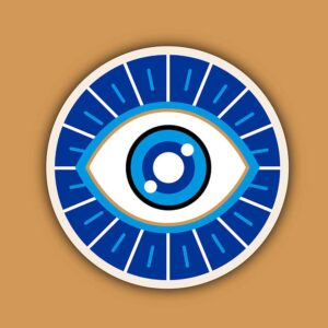 Nazar Serisi 002 Baskılı Cam Tablo