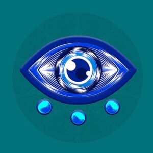 Nazar Serisi 014 Baskılı Cam Tablo